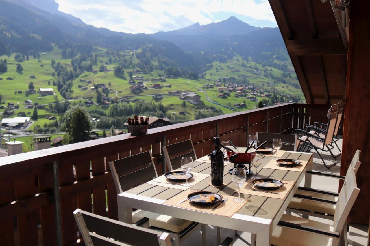 Silberhorn Apartment กรินเดลวัลด์ ภายนอก รูปภาพ